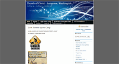 Desktop Screenshot of churchofchrist-longview-wa.org