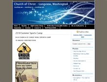 Tablet Screenshot of churchofchrist-longview-wa.org